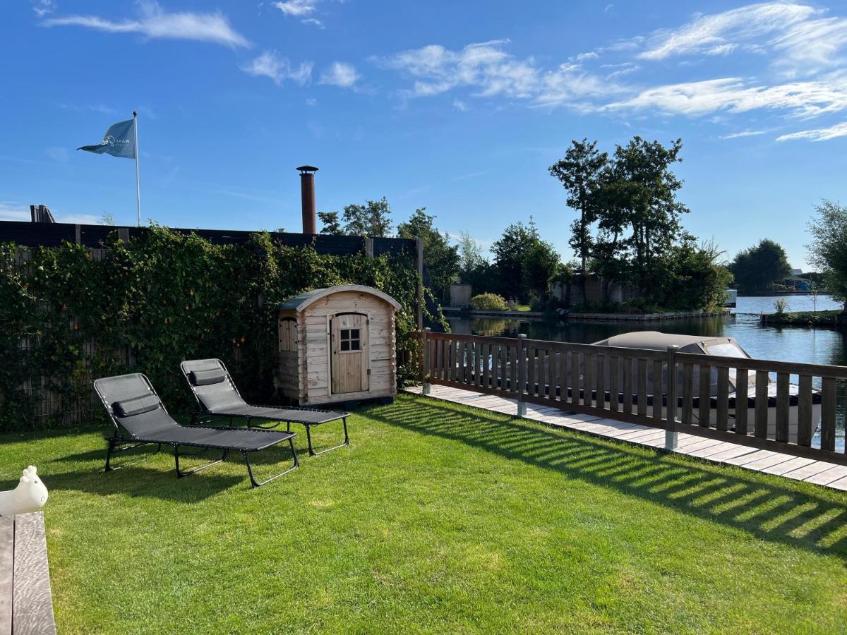 New - Private Residence With Sauna - On A Lake Near Amsterdam Винкевен Экстерьер фото